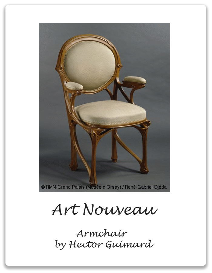 art nouveau furniture designers