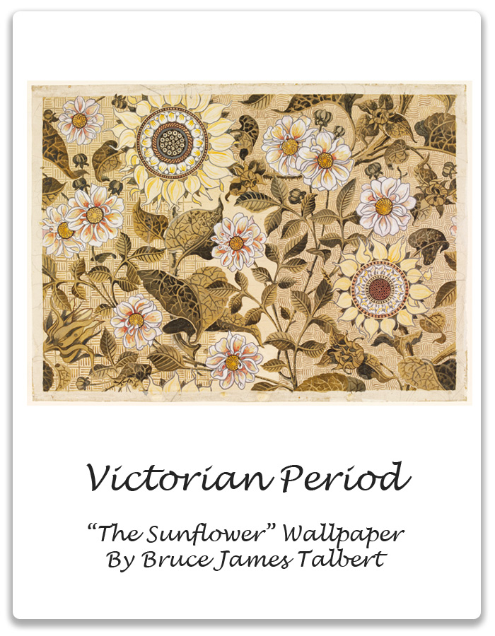 Victorian-SunflowerWallpaper-Talbert