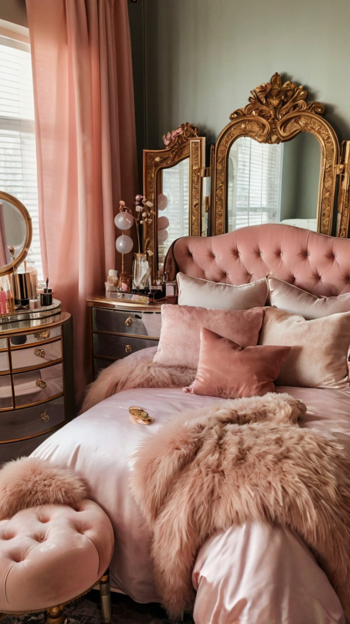 Pink bedroom inspired by Sabrina Carpenter
