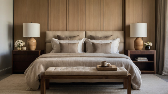 Bedrooms: Quiet Luxury & Natural Tones